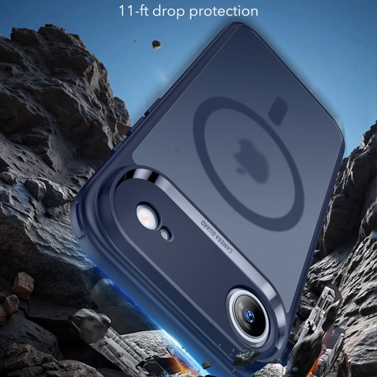 ESR Classic Hybrid HaloLock iPhone 17 Air Frosted Blue