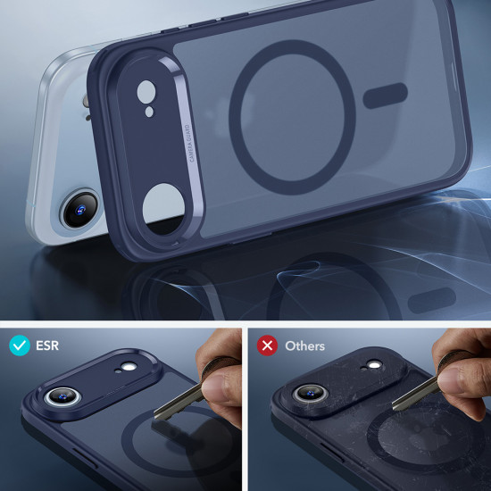 ESR Classic Hybrid HaloLock iPhone 17 Air Frosted Blue
