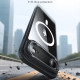 ESR Classic Hybrid HaloLock Kickstand iPhone 17 Air Clear Black ESR Classic Hybrid HaloLock Kickstand iPhone 17 Air Clear Black