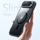 ESR Classic Hybrid HaloLock Kickstand iPhone 17 Air Clear Black ESR Classic Hybrid HaloLock Kickstand iPhone 17 Air Clear Black