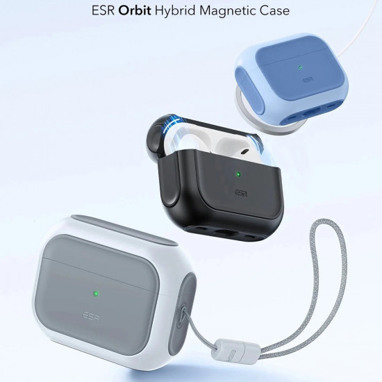 ESR Orbit Hybrid HaloLock Apple AirPods Pro 3 White