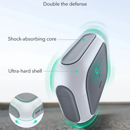 ESR Orbit Hybrid HaloLock Apple AirPods Pro 3 White