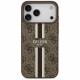 Guess Hardcase 4G Printed Stripes MagSafe (GUHMP17XP4RPSW) iPhone 17 Pro Max Brown