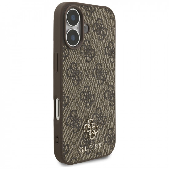Guess 4G Small and Classic Logo MagSafe (GUHMP17SP4SM4MW) iPhone 17 Brown