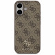 Guess 4G Small and Classic Logo MagSafe (GUHMP17SP4SM4MW) iPhone 17 Brown