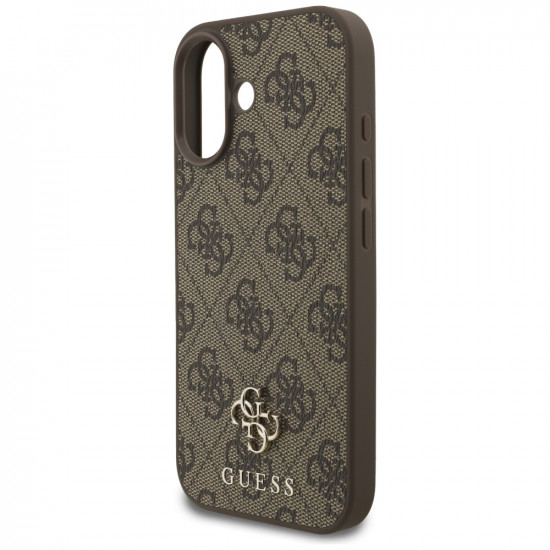 Guess 4G Small and Classic Logo MagSafe (GUHMP17SP4SM4MW) iPhone 17 Brown