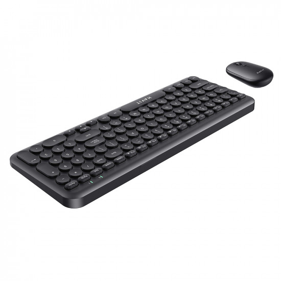 Havit Wireless Keyboard and Mouse Set (KB254GCM) 2.4GHz, ABS, 800/1200/1600 DPI Black