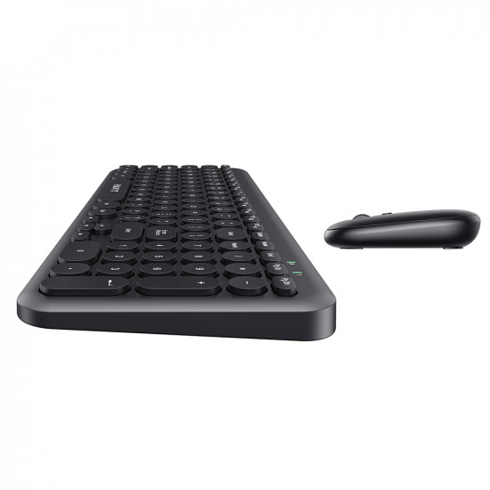 Havit Wireless Keyboard and Mouse Set (KB254GCM) 2.4GHz, ABS, 800/1200/1600 DPI Black