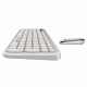 Havit Wireless Keyboard and Mouse Set (KB254GCM) 2.4GHz, ABS, 800/1200/1600 DPI Light Gray