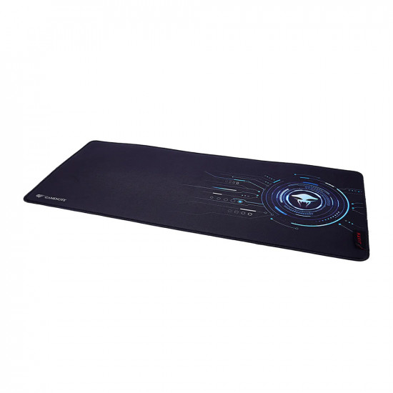Havit Mouse Pad (MP849) for Gaming, Non Slip Rubber Base, Textil Black / Blue