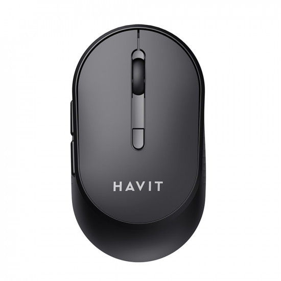 Havit Wireless Mouse (MS78GT) 2.4GHz, 1200/2400/3200 DPI, AA Battery Black
