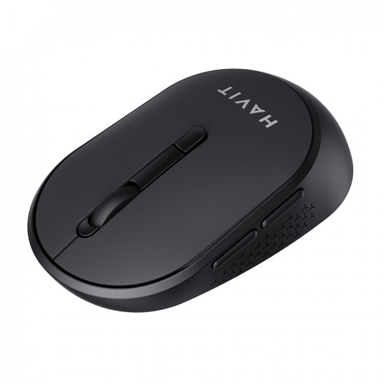 Havit Wireless Mouse (MS78GT) 2.4GHz, 1200/2400/3200 DPI, AA Battery Black