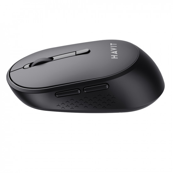 Havit Wireless Mouse (MS78GT) 2.4GHz, 1200/2400/3200 DPI, AA Battery Black