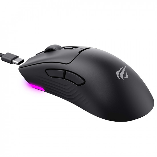 Havit Wireless Gaming Mouse (MS966WB) 2.4GHz, 800/1600/2400/3200/6000/10000 DPI, 500mAh Black