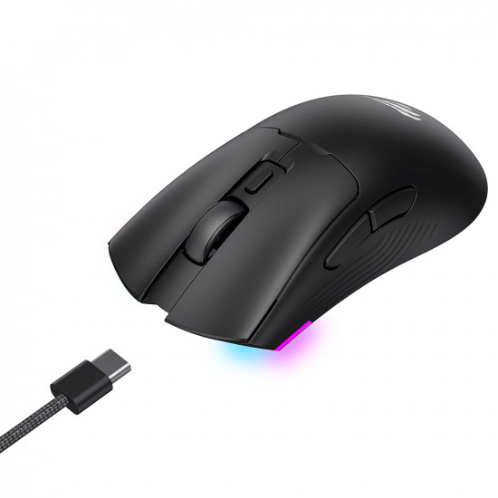 Havit Wireless Gaming Mouse (MS966WB) 2.4GHz, 800/1600/2400/3200/6000/10000 DPI, 500mAh Black