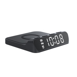 Havit Phone Wireless Charger (W3031) with Clock Display, 15W Black