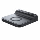 Havit Phone Wireless Charger (W3031) with Clock Display, 15W Black