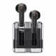 Havit Wireless Earbuds (TW981) Type C, Bluetooth 5.3, TWS, Microphone, Transparent Shell, 13mm Drivers, 300mAh Black