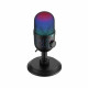 Havit Gaming Microphone (GK52) for PC, Laptop, Phone, RGB Lights, 100 18000 Hz, Cardioid, with Cable USB, 1.8m Black Havit Gaming Microphone (GK52) for PC, Laptop, Phone, RGB Lights, 100 18000 Hz, Cardioid, with Cable USB, 1.8m Black
