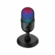 Havit Gaming Microphone (GK52) for PC, Laptop, Phone, RGB Lights, 100 18000 Hz, Cardioid, with Cable USB, 1.8m Black Havit Gaming Microphone (GK52) for PC, Laptop, Phone, RGB Lights, 100 18000 Hz, Cardioid, with Cable USB, 1.8m Black