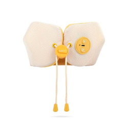 Havit Neck Massager Smart Life (NM1702) for Travel, Portable, Lightweight, Hot Compress, Memory Foam, 2200mAh Yellow