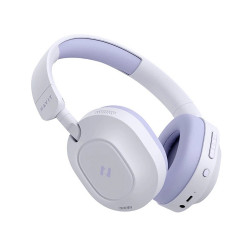 Havit Wireless Headphones (H668BT) Bluetooth 5.4, Noise Cancelling, Foldable, Multipoint, Hi Res, 500mAh, Type C Purple