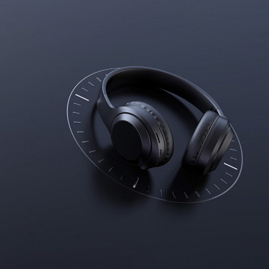Havit Wireless Headphones (H628BT) Bluetooth 5.1, 200mAh, Foldable, Type C, AUX Black