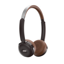 Havit Wireless Headphones (H616BT) On ear, Bluetooth 5.4, 400mAh, Type C Brown