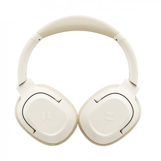 Havit Wireless Headphones (H612BT) On ear, Bluetooth 5.4, Noise Cancelling, Foldable, 400mAh, Type C Beige