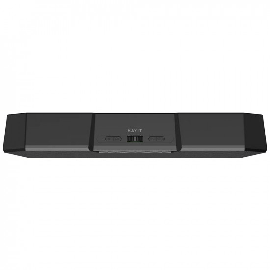 Havit Wireless Speaker (SK772BT) for Gaming, USB C, Bluetooth 5.3, TWS, LED Lights, AUX, TF, USB, 10W, 1200mAh Black
