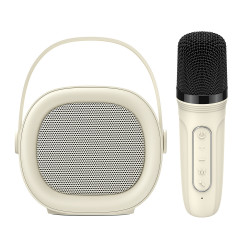 Havit Wireless Speaker (SK819BT) with Microphone, Type C, Bluetooth 5.3, TF, AUX, 1200mAh Beige Havit Wireless Speaker (SK819BT) with Microphone, Type C, Bluetooth 5.3, TF, AUX, 1200mAh Beige