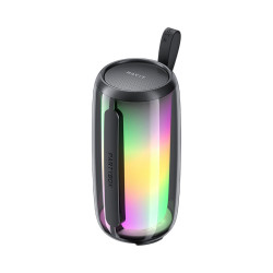 Havit Wireless Speaker (SK879BT) USB C, Bluetooth, TWS, RGB Lights, AUX, Micro SD, FM, IPX5, 8W, 1800mAh Black Havit Wireless Speaker (SK879BT) USB C, Bluetooth, TWS, RGB Lights, AUX, Micro SD, FM, IPX5, 8W, 1800mAh Black