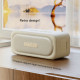 Havit Wireless Speaker (SK905BT) Type C, Bluetooth 5.3, TWS, TF, AUX, Hands Free Call, IPX7, 2000mAh Beige