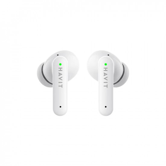 Havit Wireless Earbuds (TW967 Pro) with Microphone, Bluetooth 5.3, True Wireless Stereo, Type C, 300mAh Pink