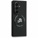 Karl Lagerfeld Hardcase Leather MagSafe (KLHMZFD7PSMLRKCK) Samsung Galaxy Z Fold7 Karl&Chaoupette Heads