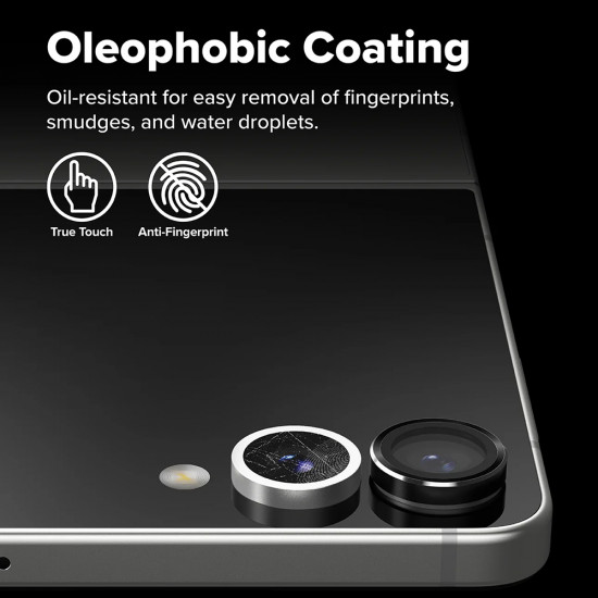 Ringke Camera Lens Frame Glass Samsung Galaxy Z Flip7 Black