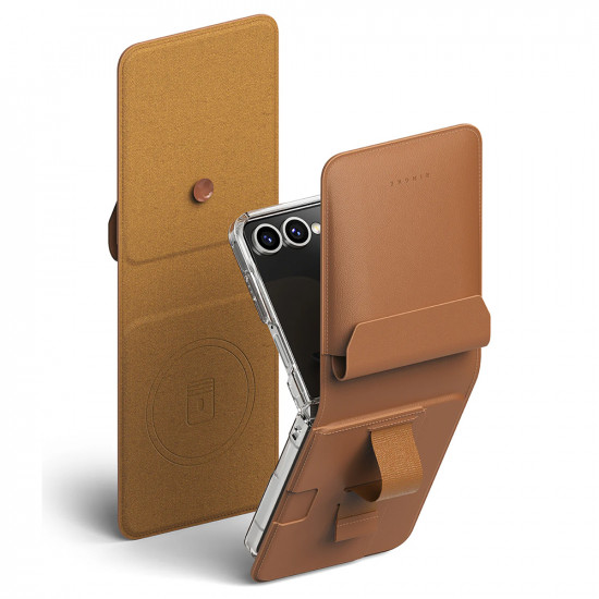 Ringke Folio Grip Wallet Magnetic Samsung Galaxy Z Flip7 Brown