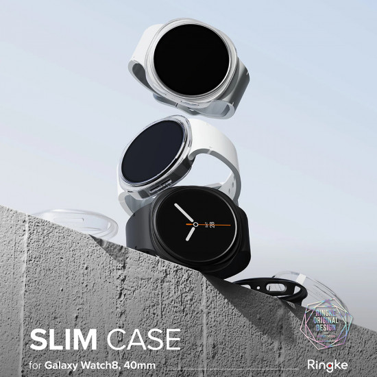 Ringke (2 pack) Slim Case Samsung Galaxy Watch8 40mm Clear / Alpine Clear