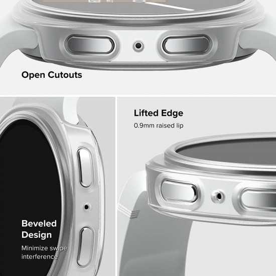 Ringke (2 pack) Slim Case Samsung Galaxy Watch8 44mm Clear / Alpine Clear