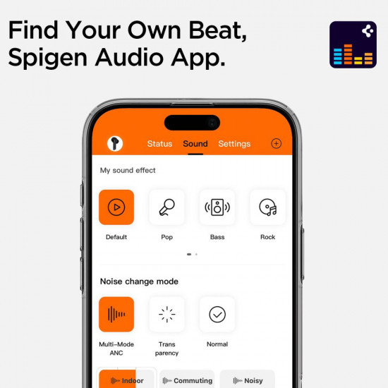 Spigen Wireless Earbuds (SA2400) Bluetooth 5.3, Active Noise Cancelling, Microphone, Touch Control, Audio App White Spigen Wireless Earbuds (SA2400) Bluetooth 5.3, Active Noise Cancelling, Microphone, Touch Control, Audio App White
