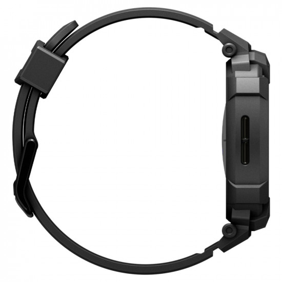 Spigen Rugged Armor Pro Samsung Galaxy Watch8 40mm Matte Black Spigen Rugged Armor Pro Samsung Galaxy Watch8 40mm Matte Black