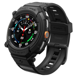 Spigen Rugged Armor Pro Samsung Galaxy Watch8 Classic Matte Black