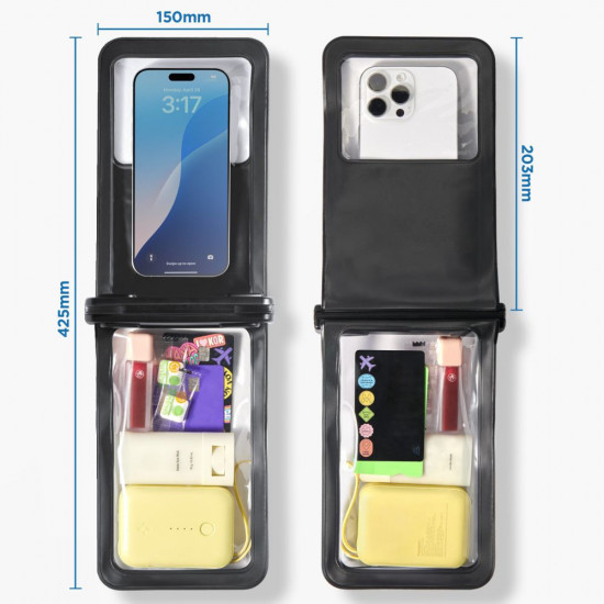 Spigen Waterproof Case (A603) IPX8, for Phone, max 6.9" Black Spigen Waterproof Case (A603) IPX8, for Phone, max 6.9" Black