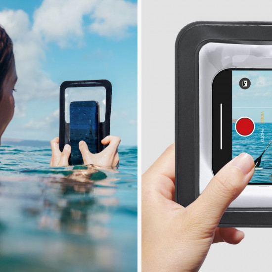 Spigen Waterproof Case (A603) IPX8, for Phone, max 6.9" Black Spigen Waterproof Case (A603) IPX8, for Phone, max 6.9" Black
