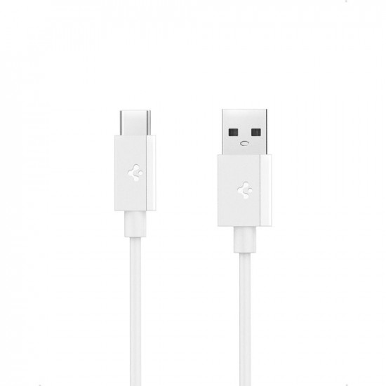 Spigen Data Cable Essential (EB6020AC) Fast Charging, USB to Type C, 60W, 480Mbps, 2m White