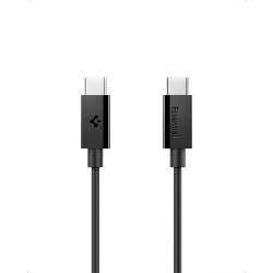Spigen Data Cable Essential (EB6010CC) Fast Charging, 2x Type C, 60W, 480Mbps, 1m Black
