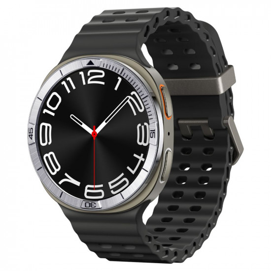 Spigen Bezel Tune Pilot for Samsung Galaxy Watch8 44mm, Stainless Steel Silver