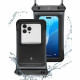 Spigen (2 pack) Waterproof Case (A611P) IPX8, for Phone, max 6.9" Matte Black