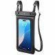 Spigen (2 pack) Waterproof Case (A611P) IPX8, for Phone, max 6.9" Matte Black