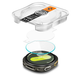 Spigen Glas.tR EZ Fit (2 pack) Samsung Galaxy Watch8 44mm Clear